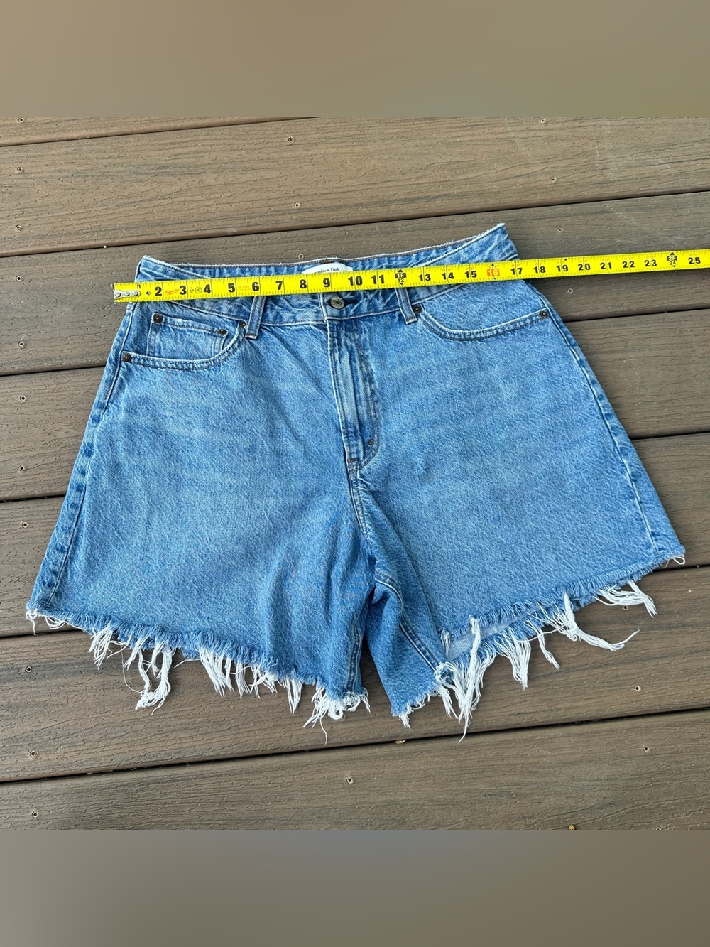 Abercrombie Curve Love High Rise Loose Short - Picture 11 of 12